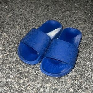 Kith Blue Slide Sandals Sporty Comfort